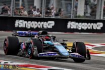 Esteban Ocon, Alpine, Singapore, 2024