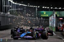 Esteban Ocon, Alpine, Singapore, 2024