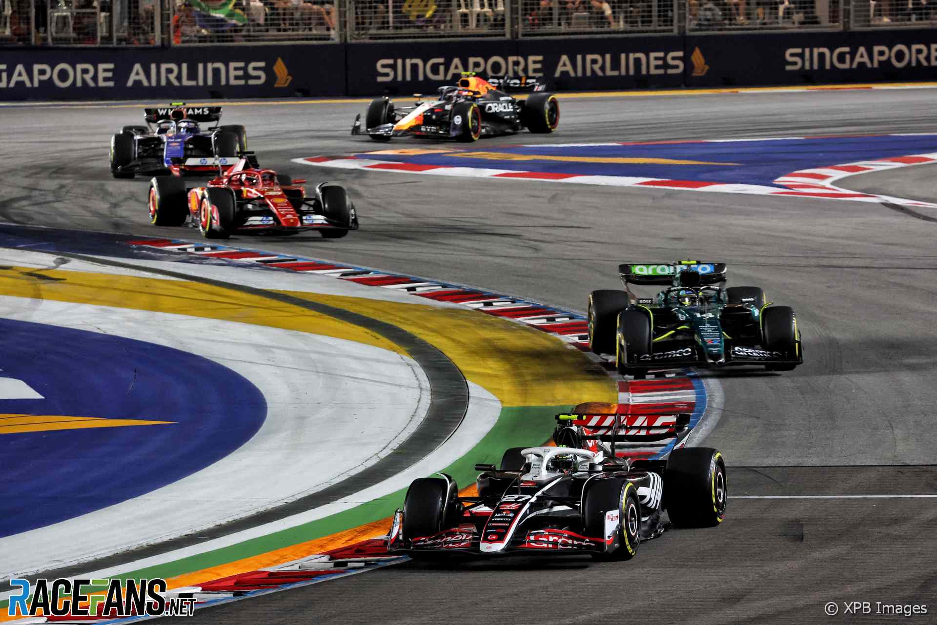 Nico Hulkenberg, Haas, Singapore, 2024