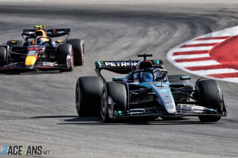 George Russell, Mercedes, Circuit of the Americas, 2024