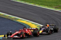 Charles Leclerc, Max Verstappen, Interlagos, 2024