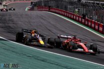 Max Verstappen, Charles Leclerc, Interlagos, 2024