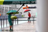 Rain in the pits, Interlagos, 2024