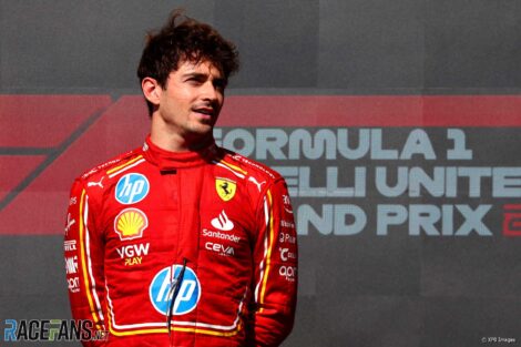 Charles Leclerc, Ferrari, Circuit of the Americas, 2024