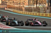 George Russell, Mercedes, Yas Marina, 2024