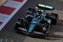 Felipe Drugovich, Aston Martin, Yas Marina, 2024 post-season test