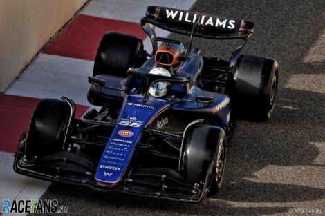 Carlos Sainz Jnr, Williams, Yas Marina, 2024 post-season test