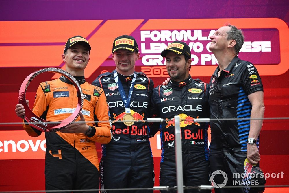 A podium, but not the 1-2 Red Bull had hoped for in China